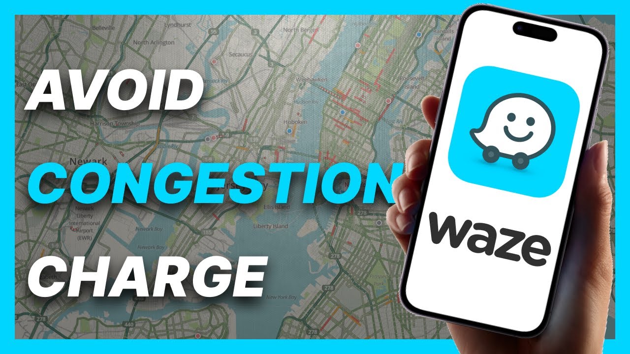 Как избежать платы за пробки в Waze (2024)