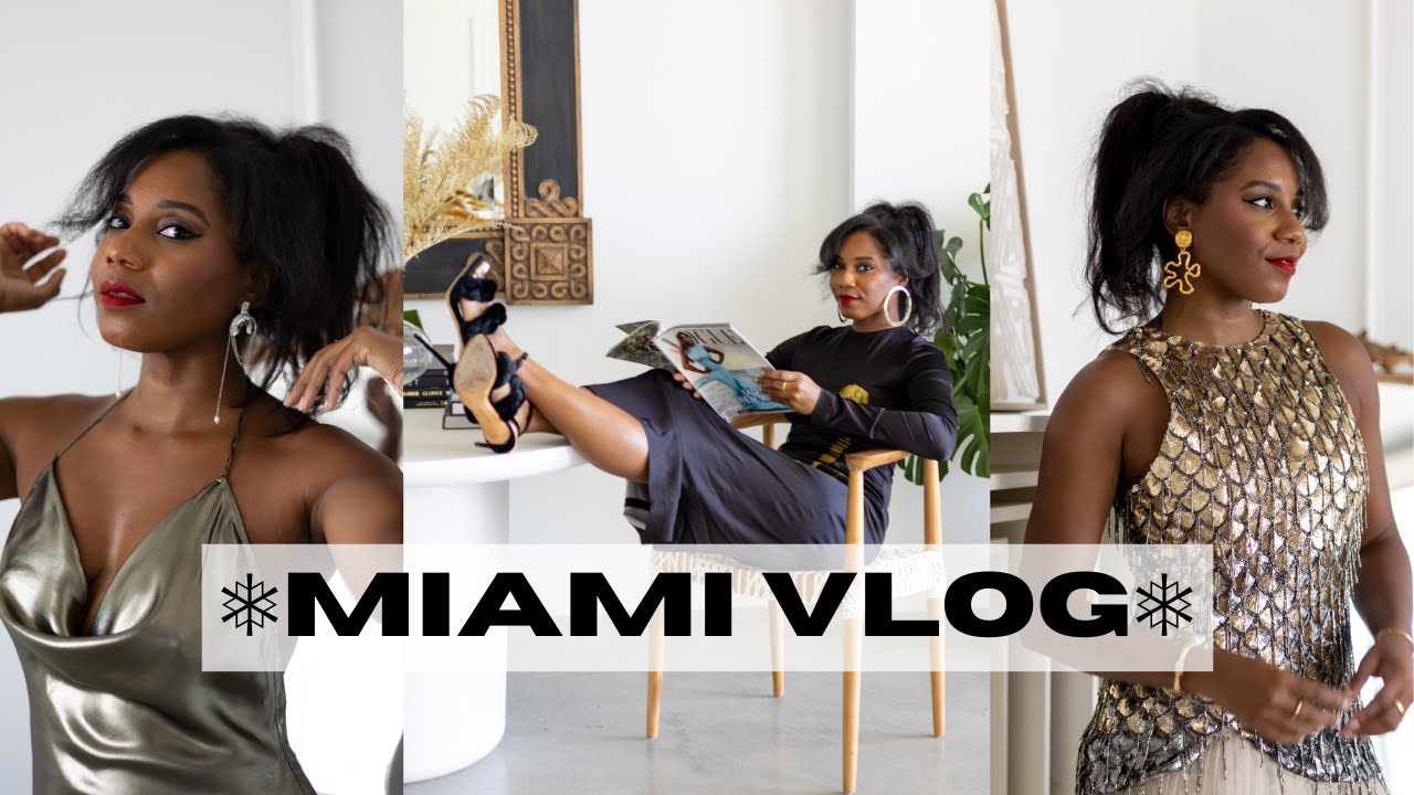 ❅ MIAMI VLOG! Preparing Art Basel Looks, Holiday Jewelry Collab & Luxury Brand Gifts ❅ MONROE STEELE