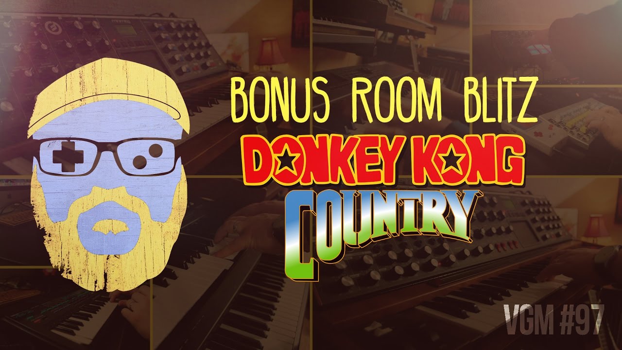 VGM #97: Bonus Room Blitz (Donkey Kong Country) Synth-Pop Cover