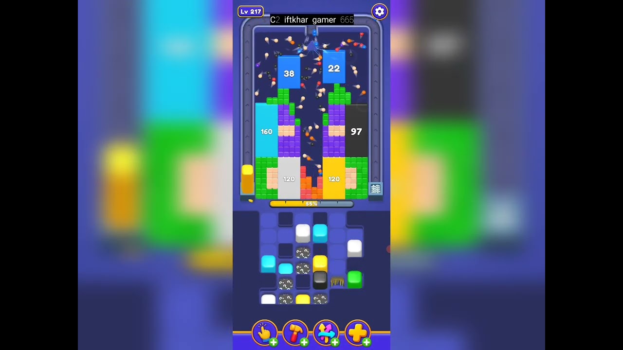 Bounce blast level 217 | all parts gameplay walkthrough solution