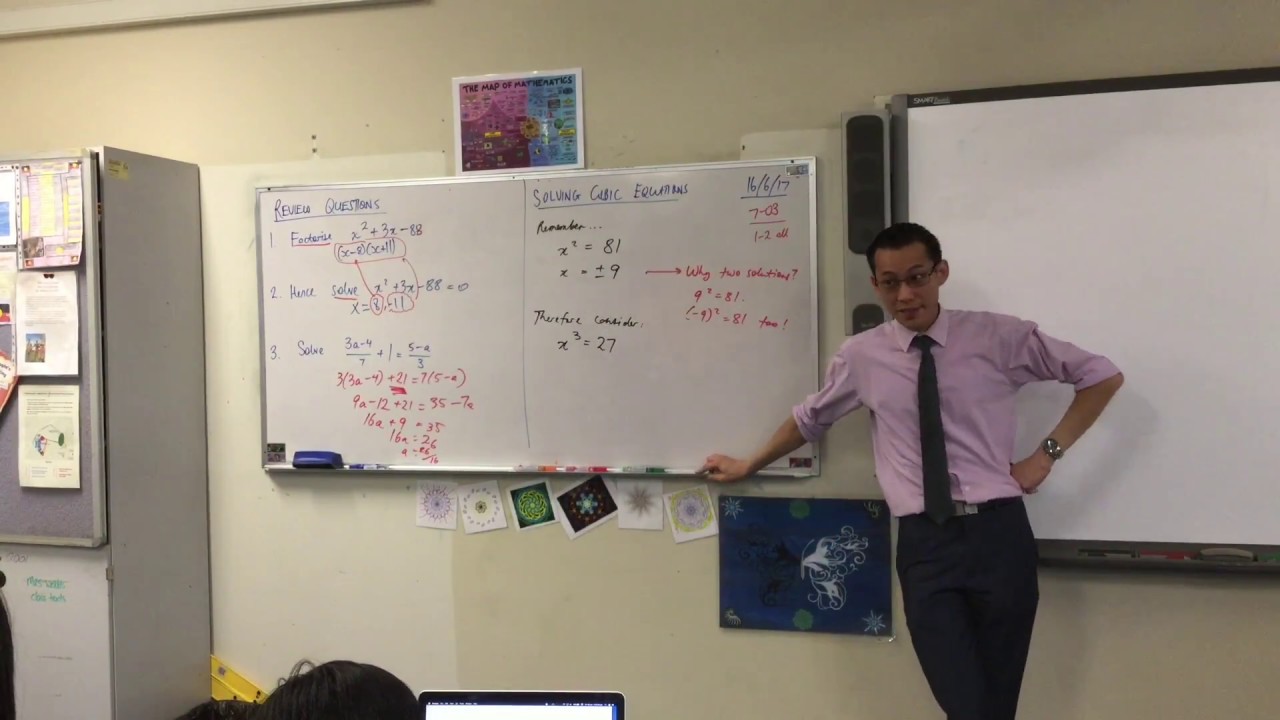 Solving Simple Cubic Equations