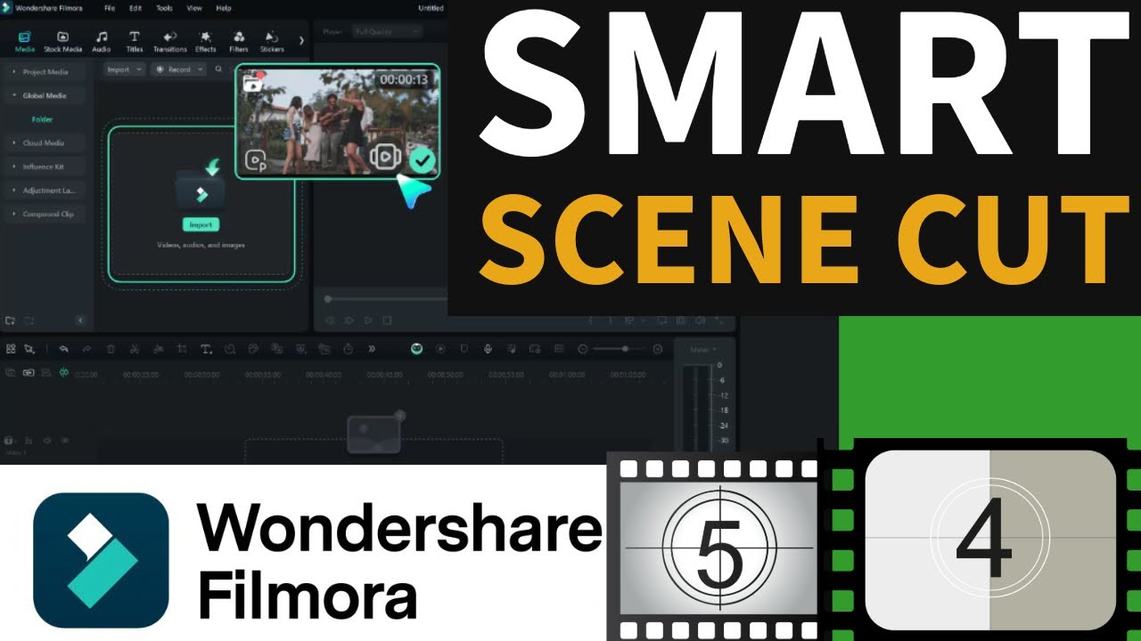 Filmora 14 Tutorial: Smart Scene Cut | Boost Editing Efficiency