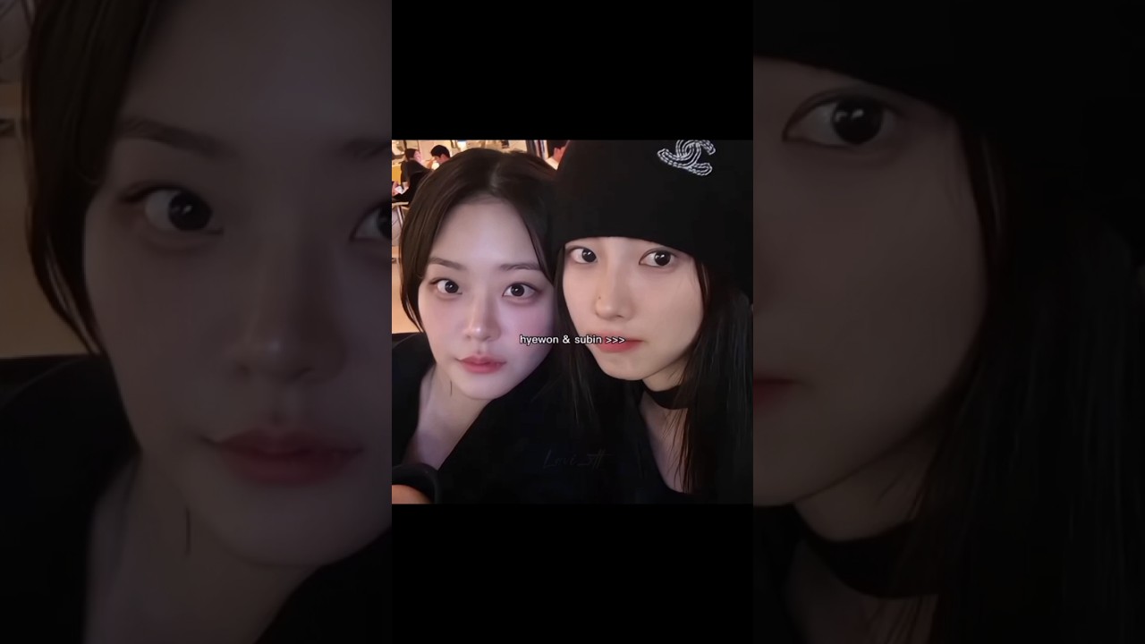 &ldquo;just hyewon & subin things 🐰💞&rdquo; #kanghyewon #chungsubin #cutemoments