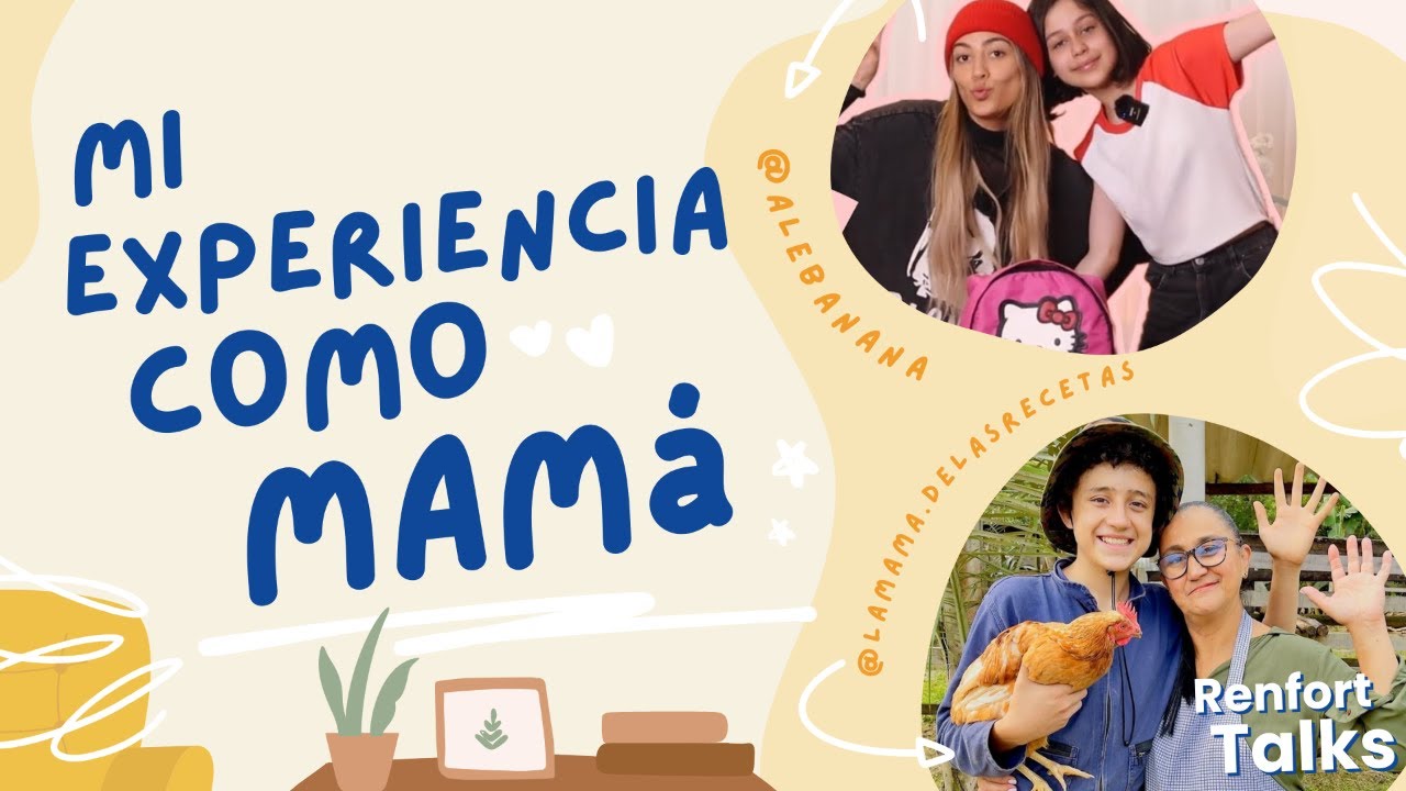 Experiencias de mamás en el Colegio Renfort: @AleBanana  y @lamamadelasrecetas  en #ConOjosDeMamá