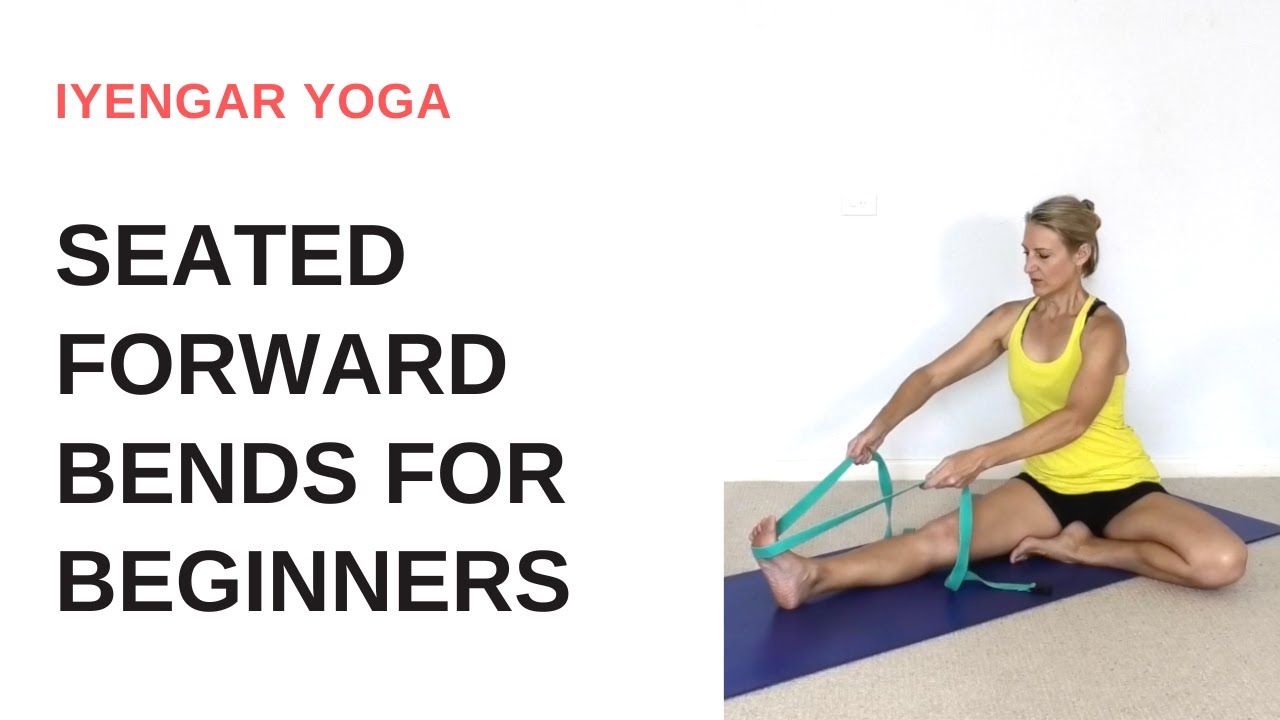 Seated FORWARD BENDS for beginners | Iyengar Yoga
