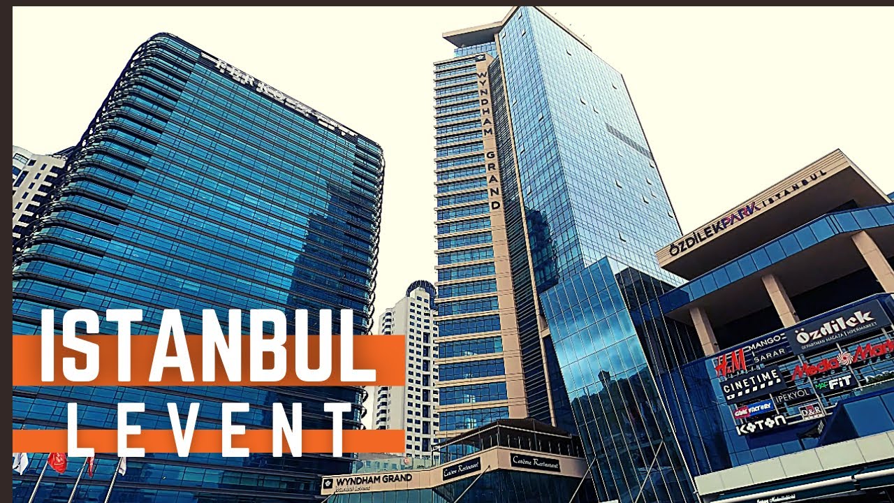 Istanbul City Center Walking Tour | Levent District | 4K UHD | 12 OCTOBER 2021 | Business Center