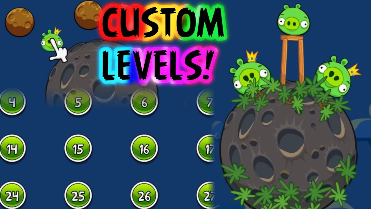 How to make custom levels for ANGRY BIRDS SPACE! (v1.2.0)