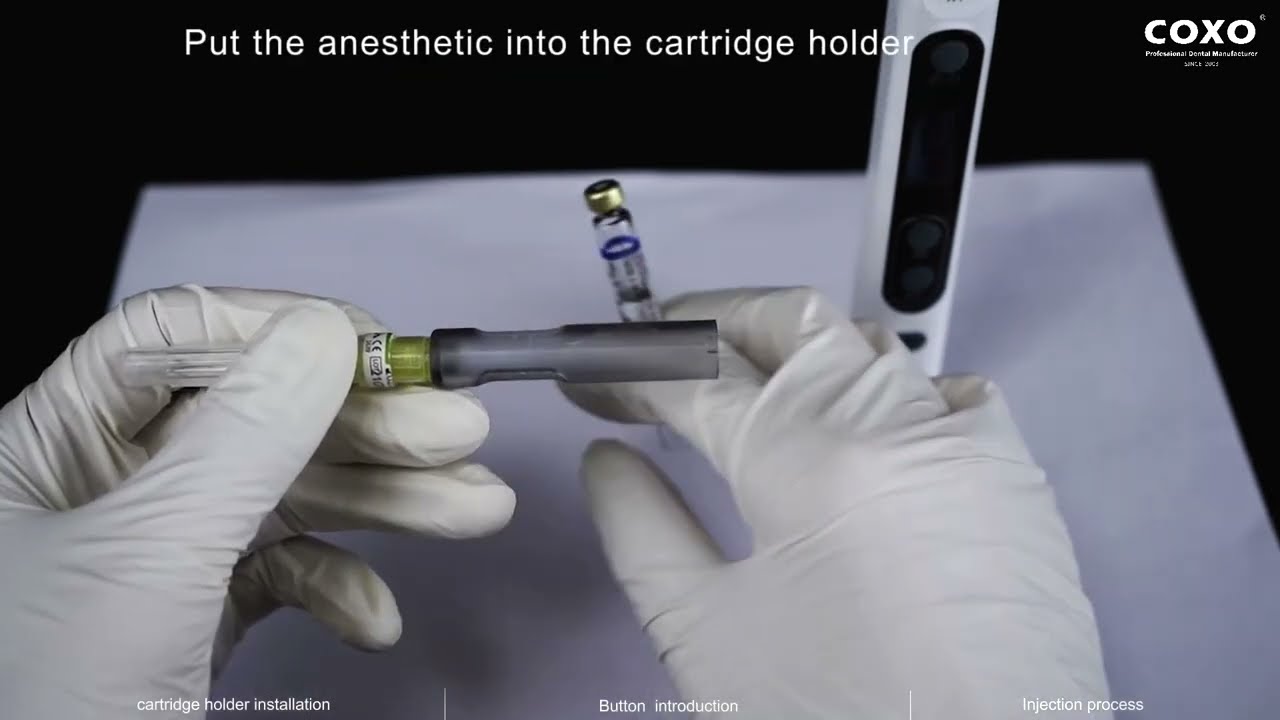 Dental Anesthesia Device GENI, Instruction Manual