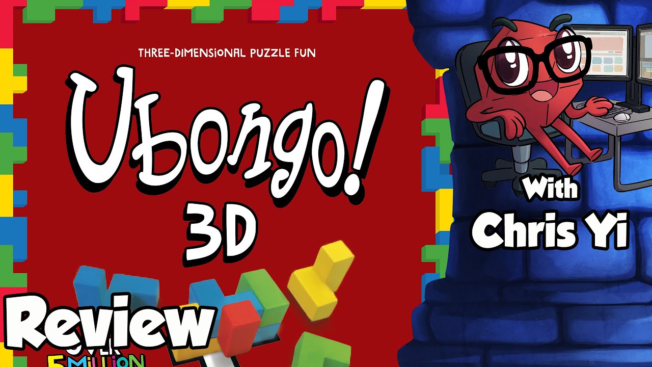 Ubongo 3D Review - with Chris Yi
