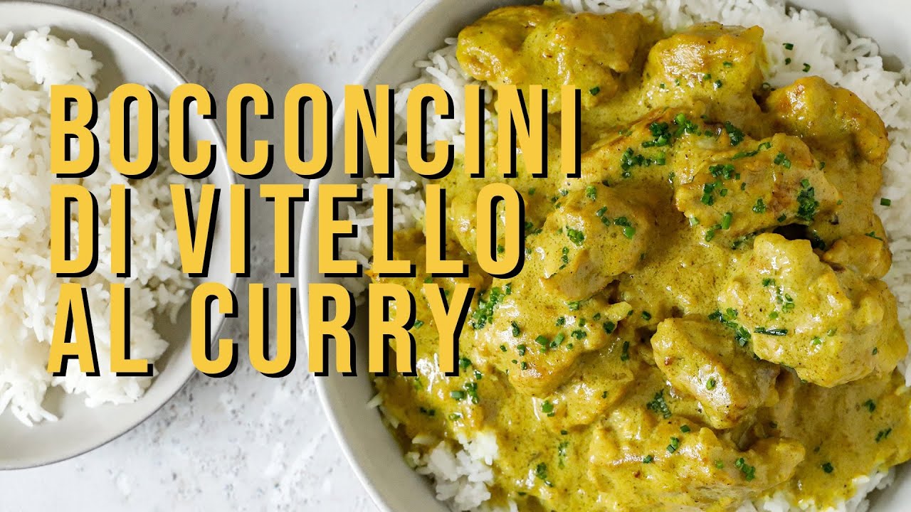 Bocconcini di vitello al curry | Ricette spezzatino | Chef Deg