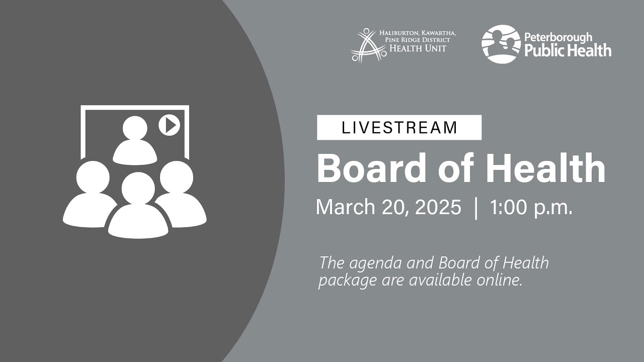 HKNP Board of Health Meeting | Thursday, March 20, 2025