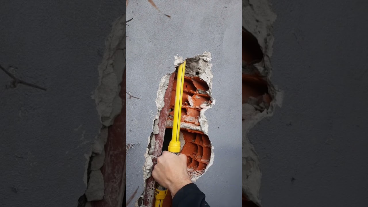 como se arregla una pinchadura en caño de termofusion de gas