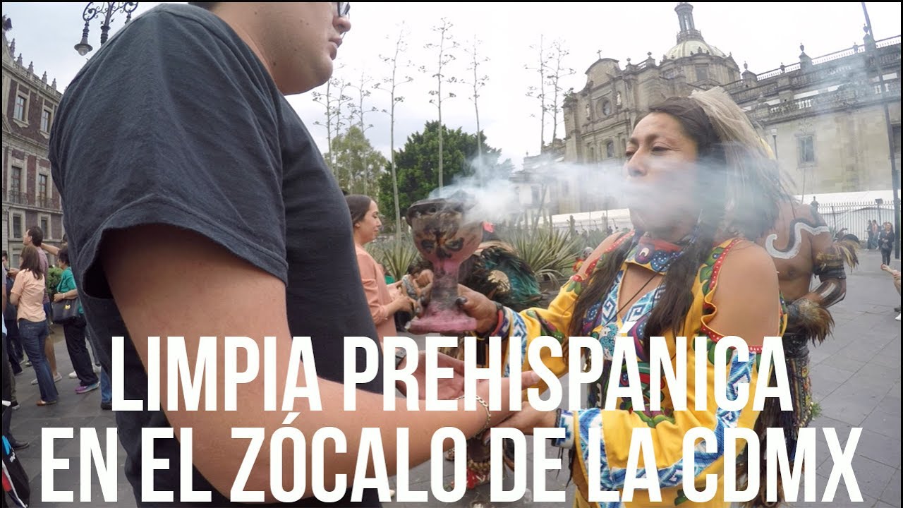 Odalvlogs | Limpia prehispánica en el zócalo de la CDMX