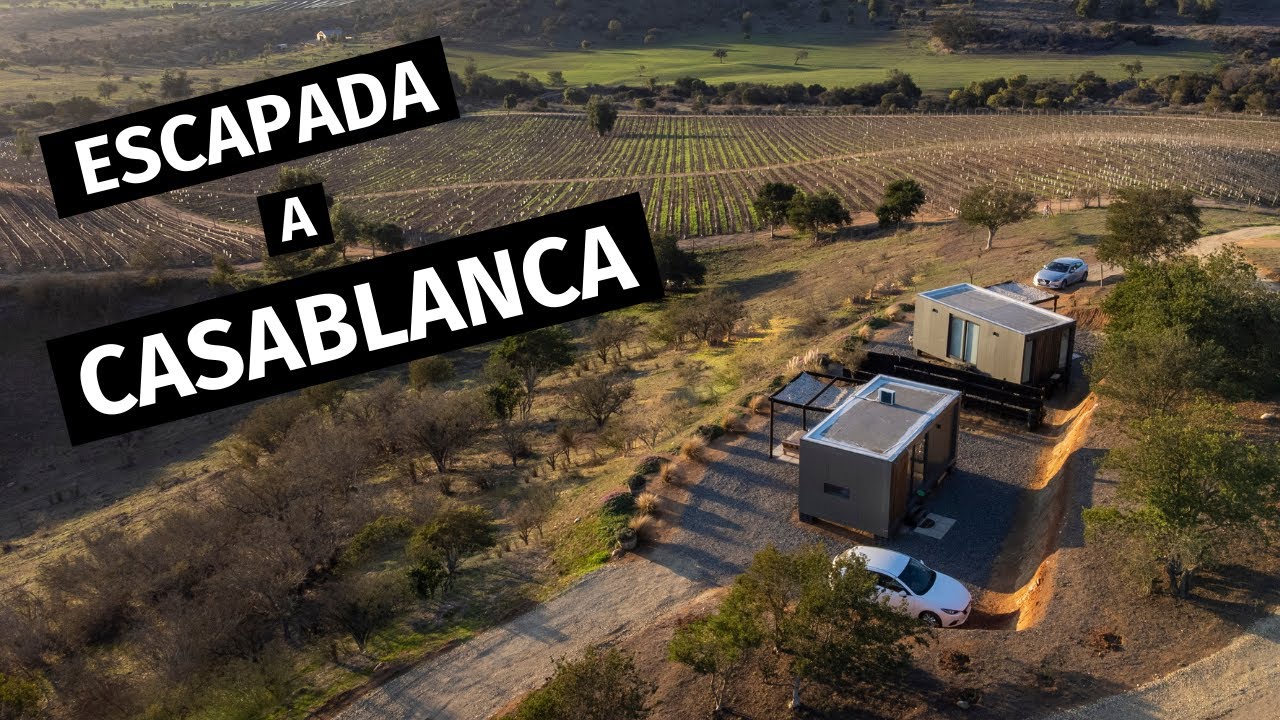 Alojando en una TINY CABIN en Casablanca - VIÑA Echazarreta