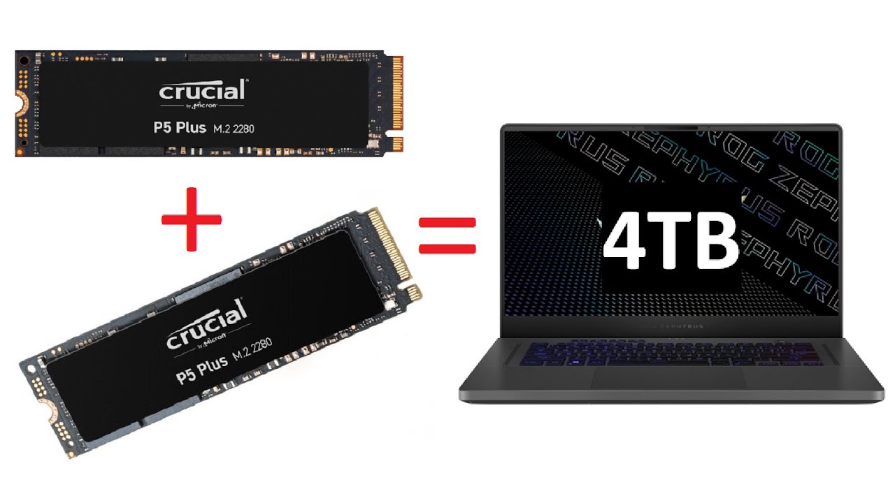 Asus Zephyrus G15 (2022) SSD Upgrade