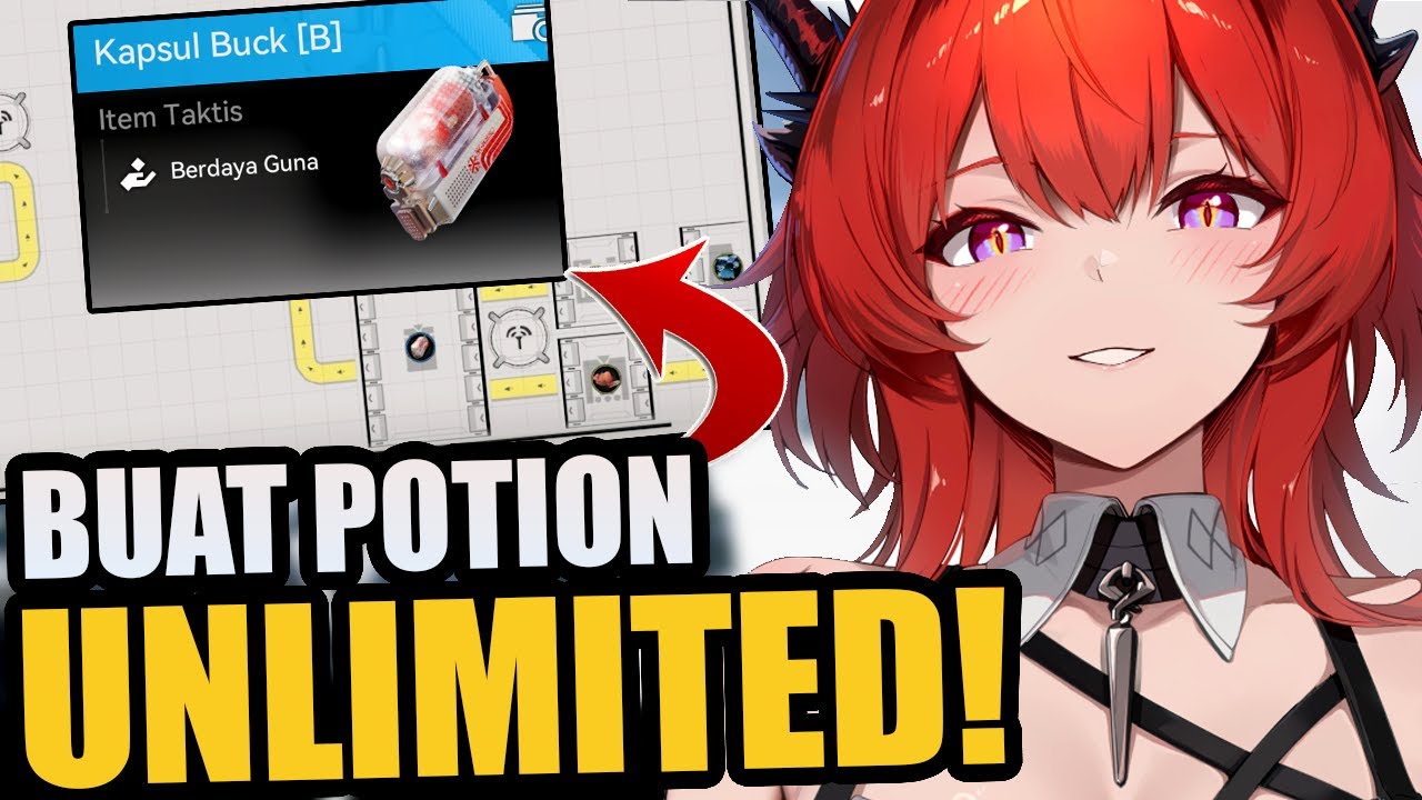 Guide Membuat Potion Kapsul Buck Secara Unlimited! Plus Free Blueprint | AK Endfield