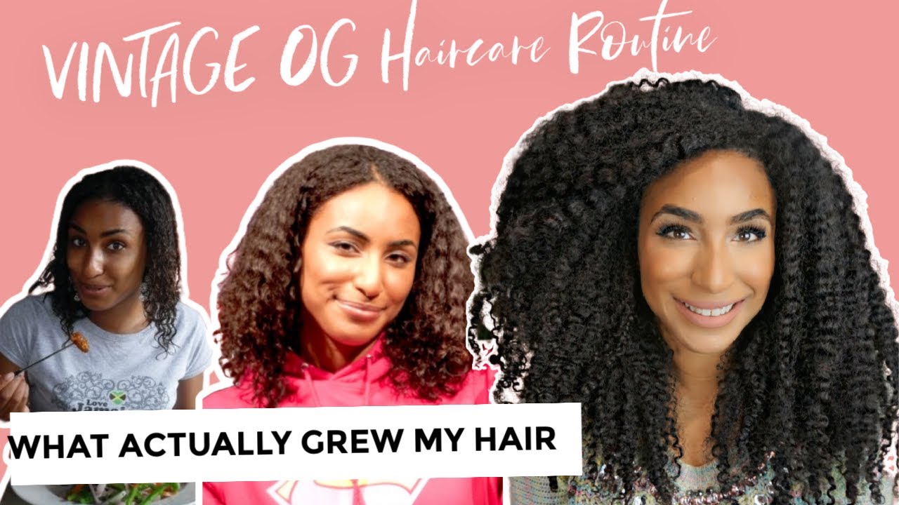 WEEK LONG Vintage routine GREW MY HAIR