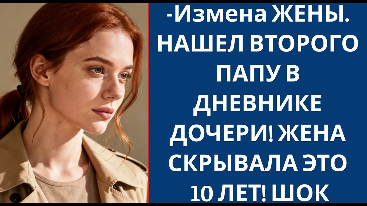 Измена ЖЕНЫ  НАШЕЛ ВТОРОГО ПАПУ В ДНЕВНИКЕ ДОЧЕРИ! ЖЕНА СКРЫВАЛА ЭТО 10 ЛЕТ! ШОК