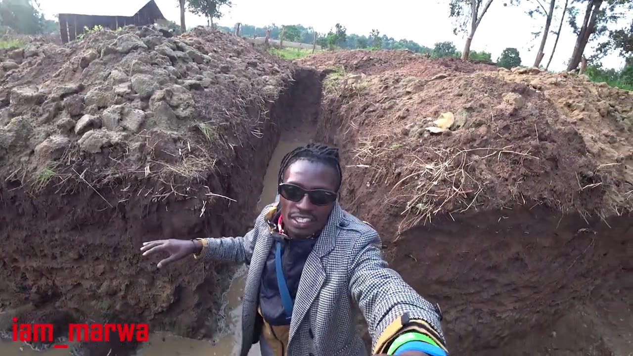 Progress Building my dream house in  Africa - ( bad day ) || iam_marwa