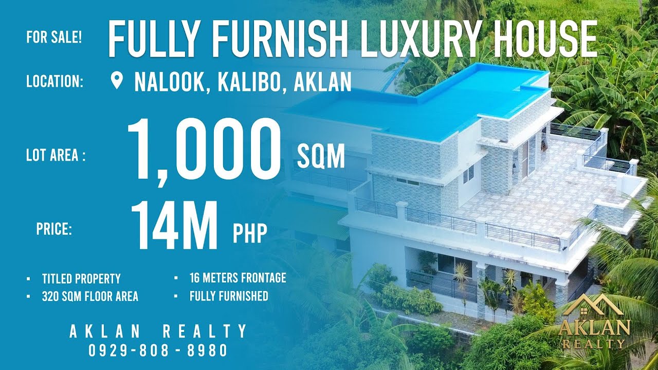 Luxury House & Lot for SALE in Nalook, Kalibo, Aklan
