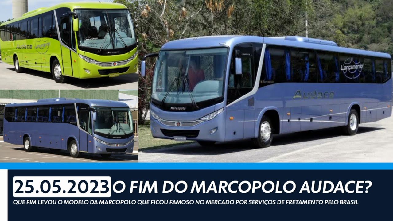 O fim do Marcopolo Audace? O que aconteceu com o modelo?