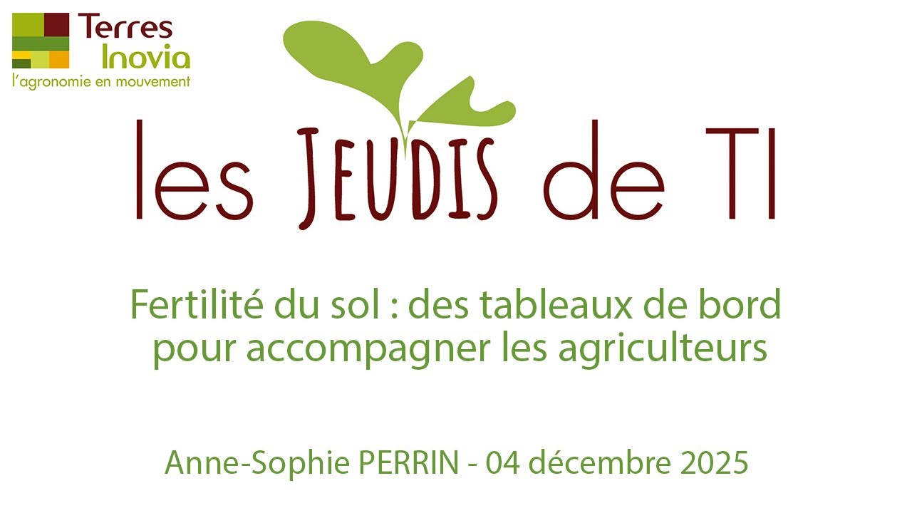 Fertilité du sol : des tableaux de bord pour accompagner les agriculteurs