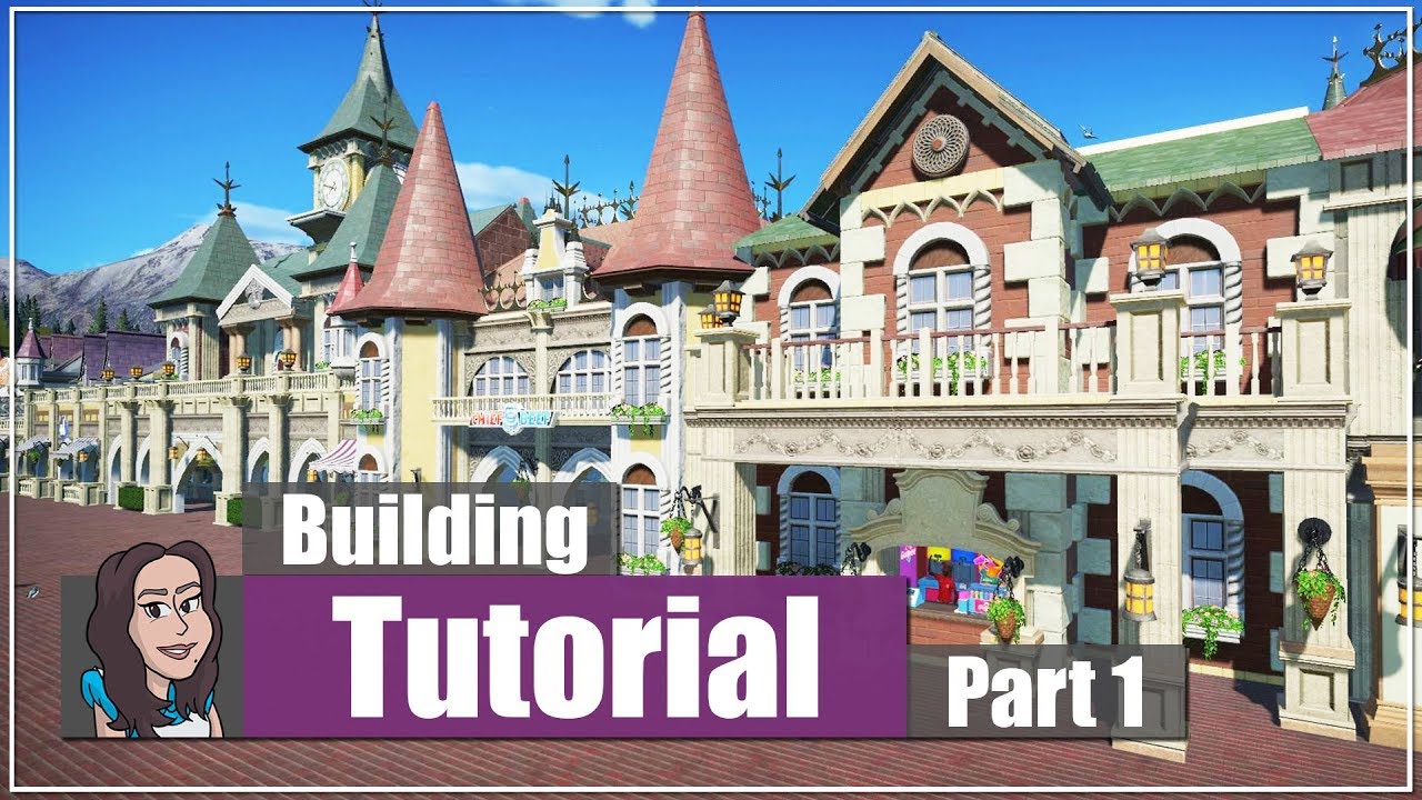 How to build a Main Street building | Planet Coaster Tutorial | Part 1 |