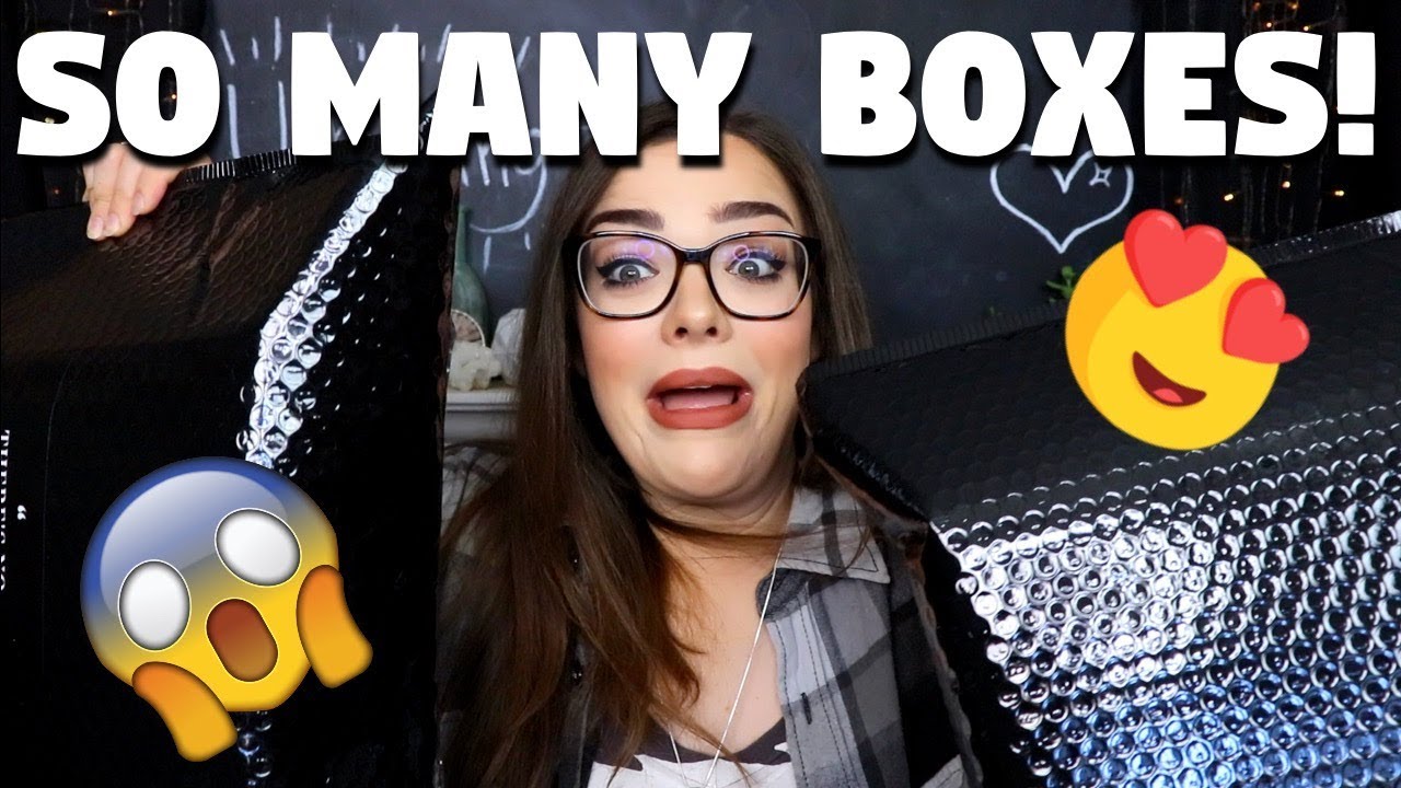 HUGE UNBOXING! So Many Boxes! Subscriber Mail, Beauty haul, and PR!