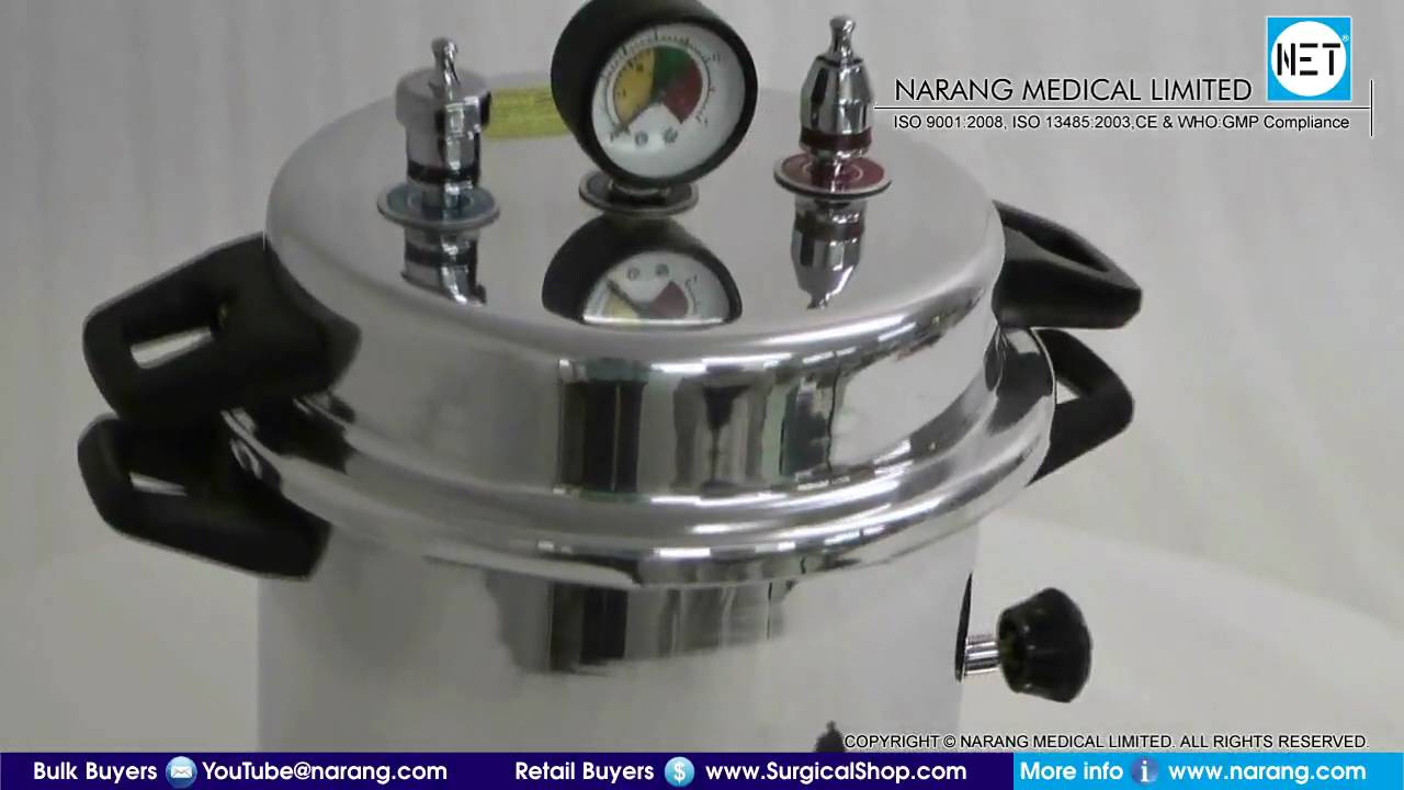 Portable Autoclave Steam Sterilizers. Item Code: AU410