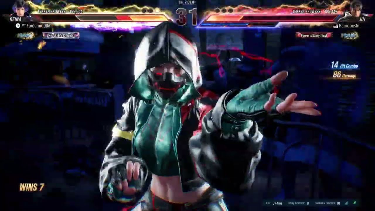 Tekken 8 - Reina Vs Jin Ranked