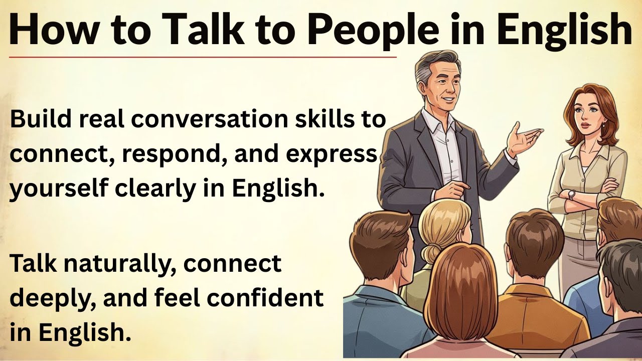 How Talk to People in English _ Graded Reader _ Learn English Through Stories _ Improve Your English