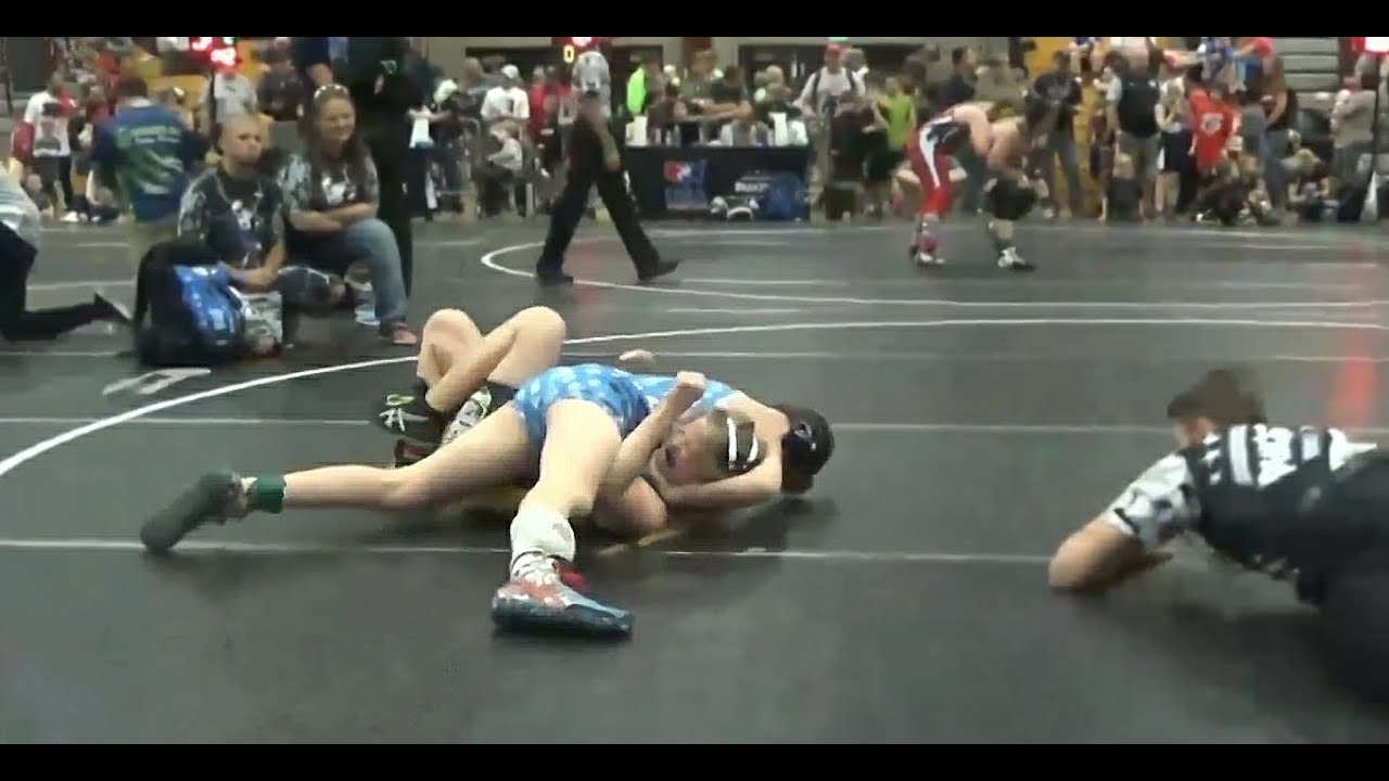 Boys Pinning girls in competitive wrestling (51) - High school & Middle school * USA WRESTLING *