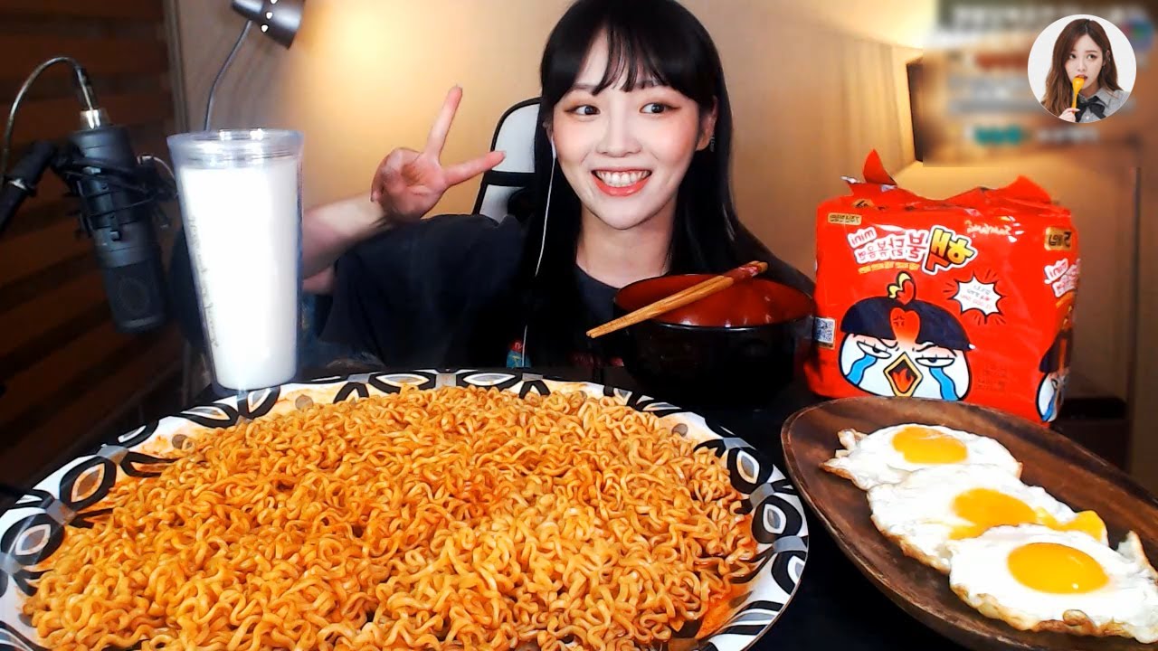 핵불닭볶음면 먹방🔥 Mukbang