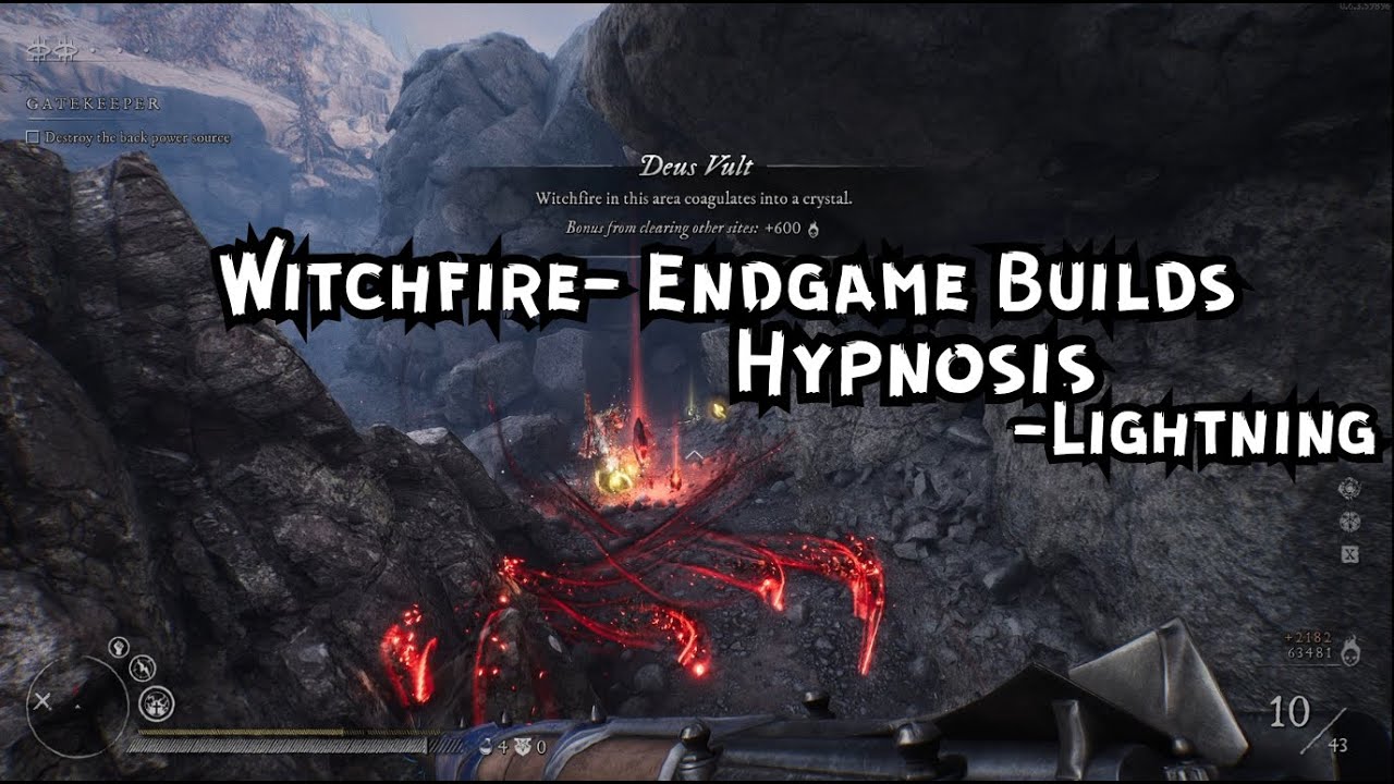 Witchfire Endgame Builds - Hypnosis - Lightning