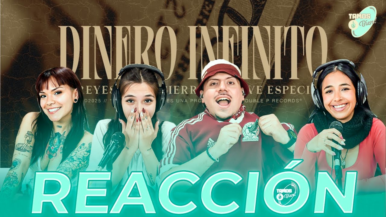 Dinero Infinito - Dareyes de la Sierra, Clave Especial (Lyric Video) | 🇦🇷 Reacción - Reaction