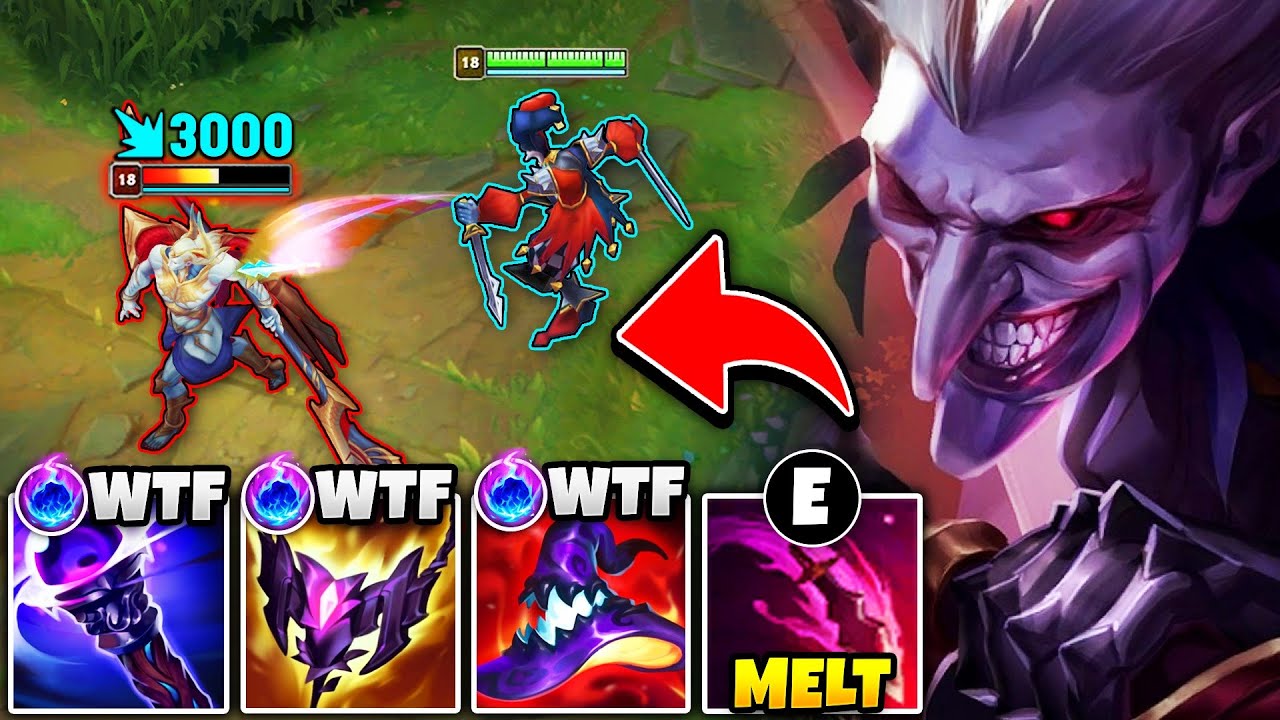 Я СОЗДАЛ САМУЮ СМЕРТОНОСНУЮ СБОРКУ AP SHACO!! (ЯДЕРНЫЕ КИНЖАЛЫ)