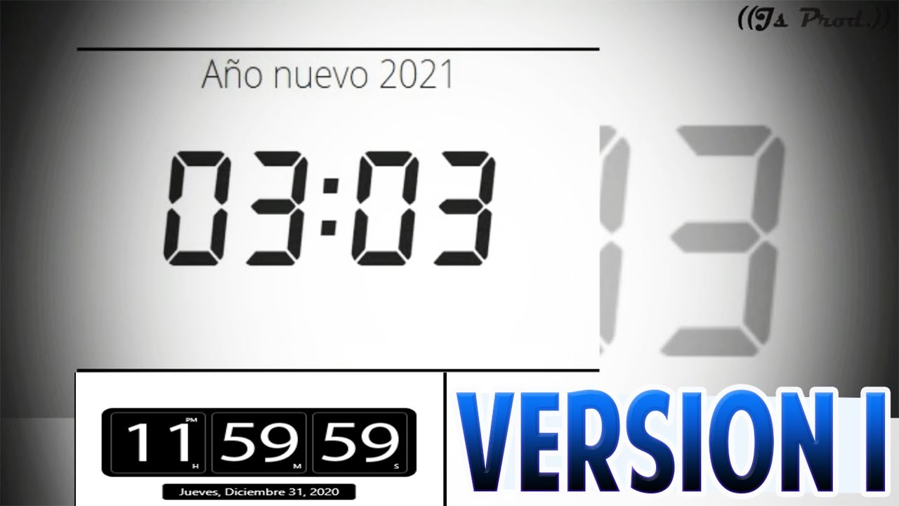 Conteo Regresivo (v1) -  Fin de Año 2020 | Año Nuevo 2021 - Placas  y Sirenas | Prod. By ((Js))