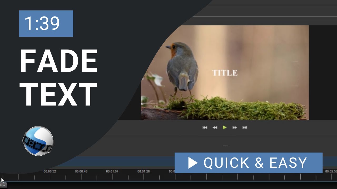 OpenShot Video Editor Tutorial: How to Fade Text in And out In Openshot