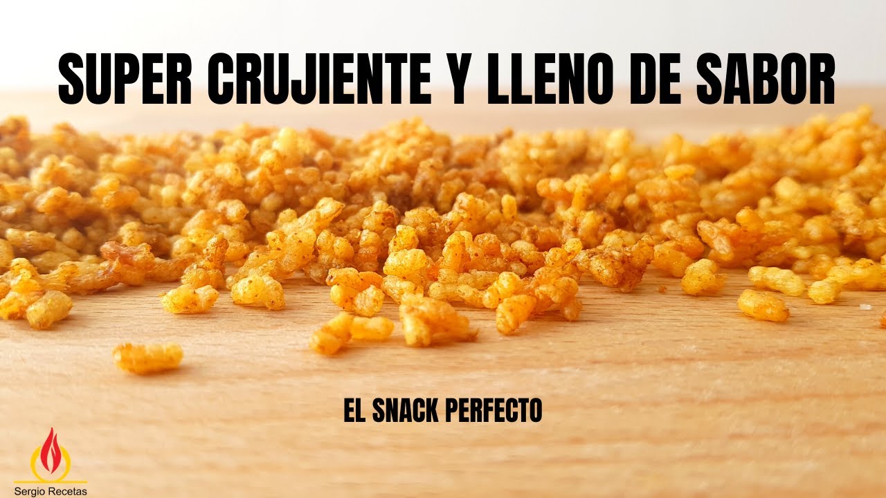 ARROZ INTEGRAL INFLADO CRUJIENTE. El SNACK perfecto