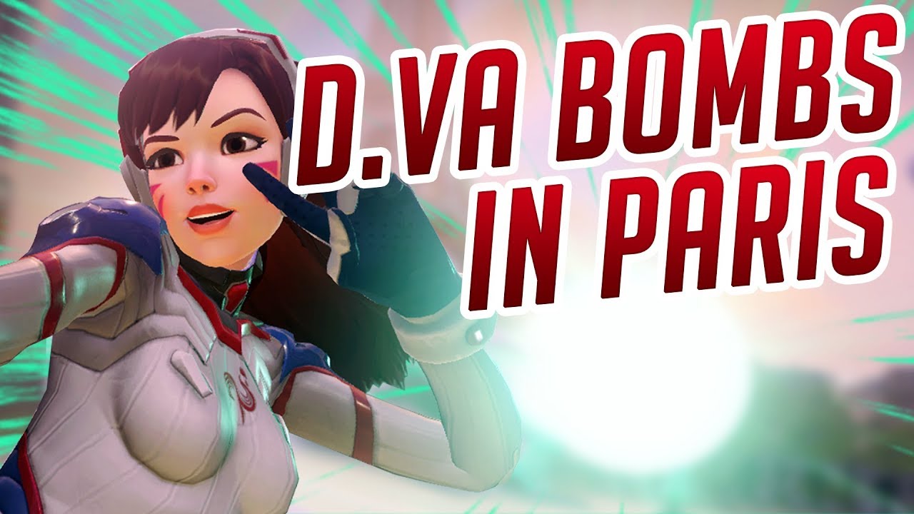 Bomb Voyage! | NEW Paris map gameplay & montage! - Overwatch