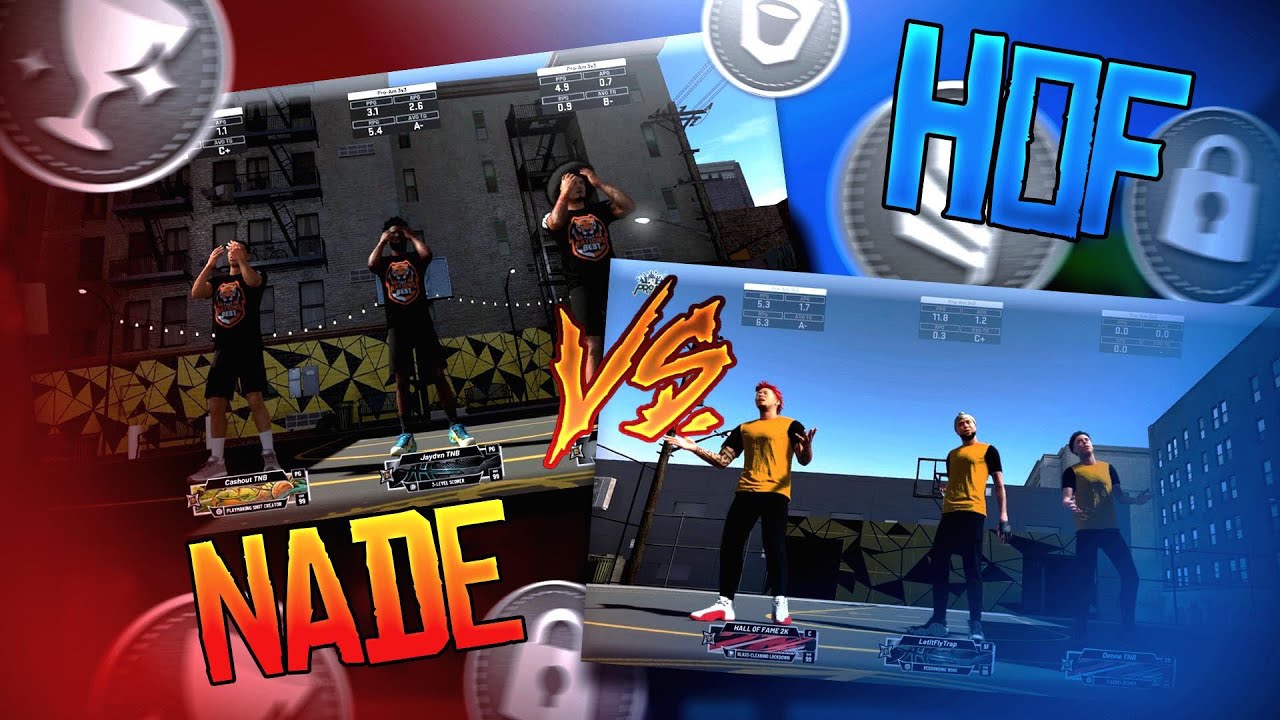 I matched up against NaDeXe, Cashout TNB and Jaydvn TNB in NBA2K20 and this happened...
