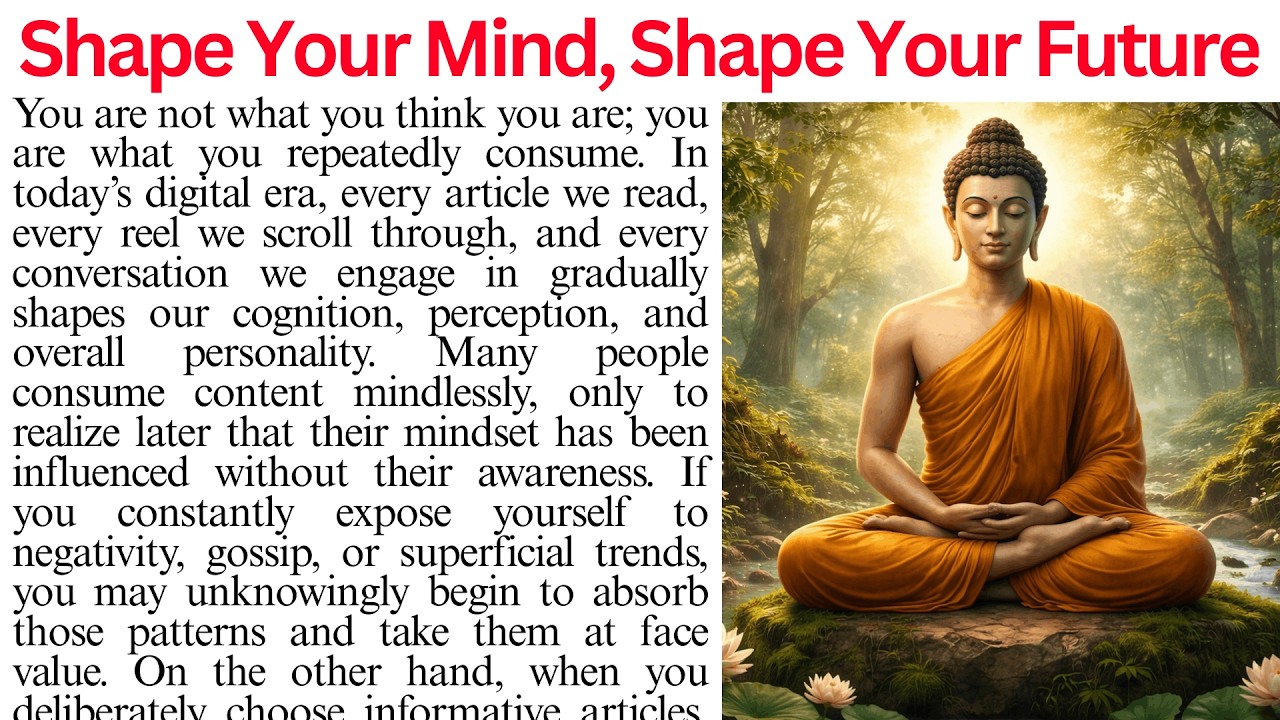 Power of Mind | Shape Your Mind, Shape Your Future | Reading Comprehension Passage | Reading Passage