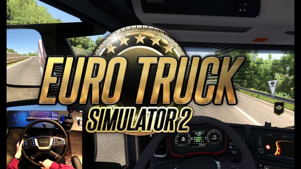 MOZA Truck wheel | Euro Truck Simulator 2 | Patras to Cagliari