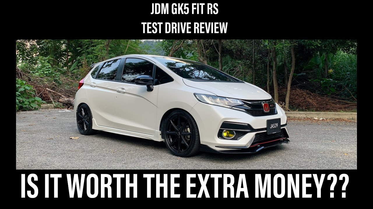 JDM HONDA FIT RS GK5 TEST DRIVE REVIEW #gk5 #fitrs