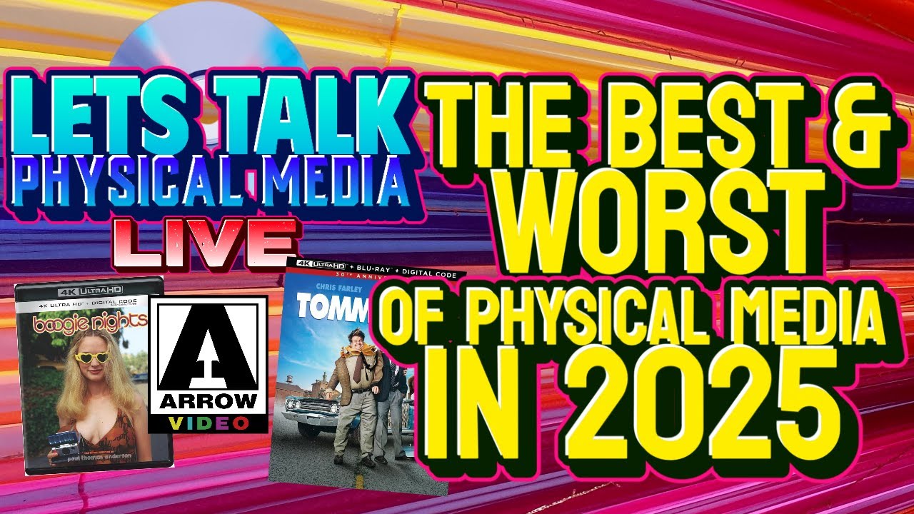 The best & worst of physical media in 2025 - Lets talk physical media - LIVE