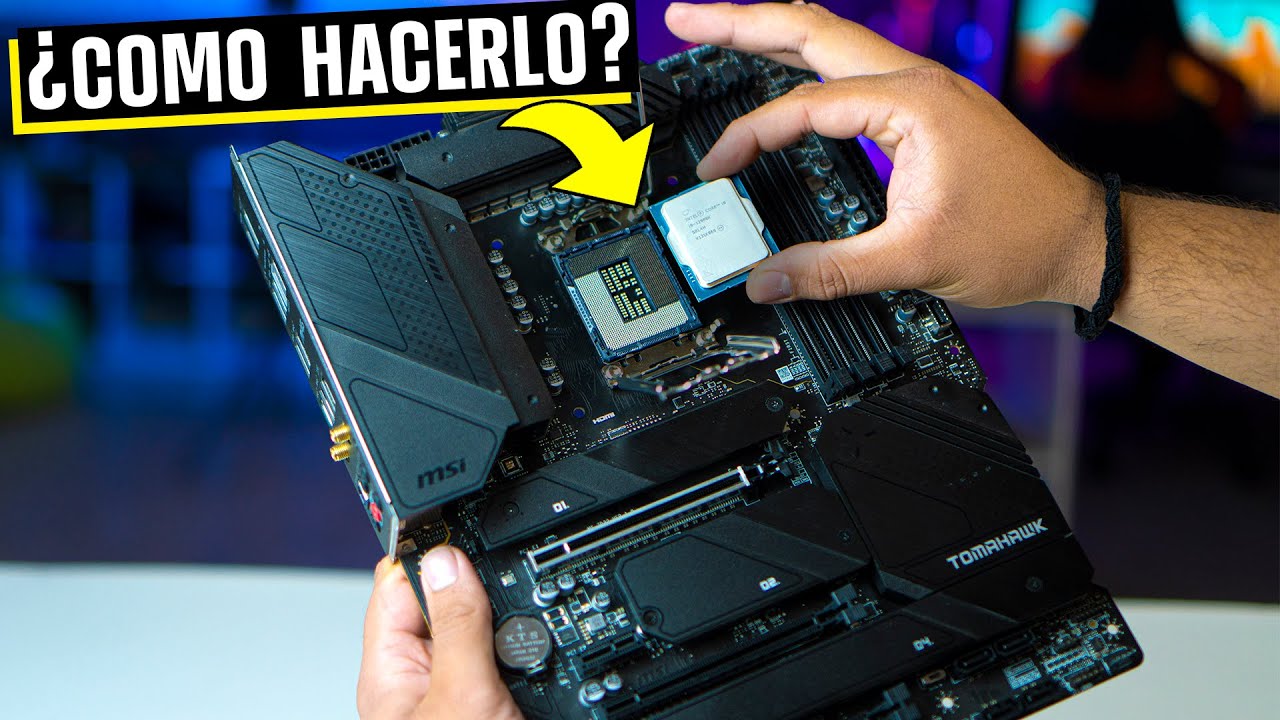 C&oacute;mo INSTALAR PROCESADOR en tu PC