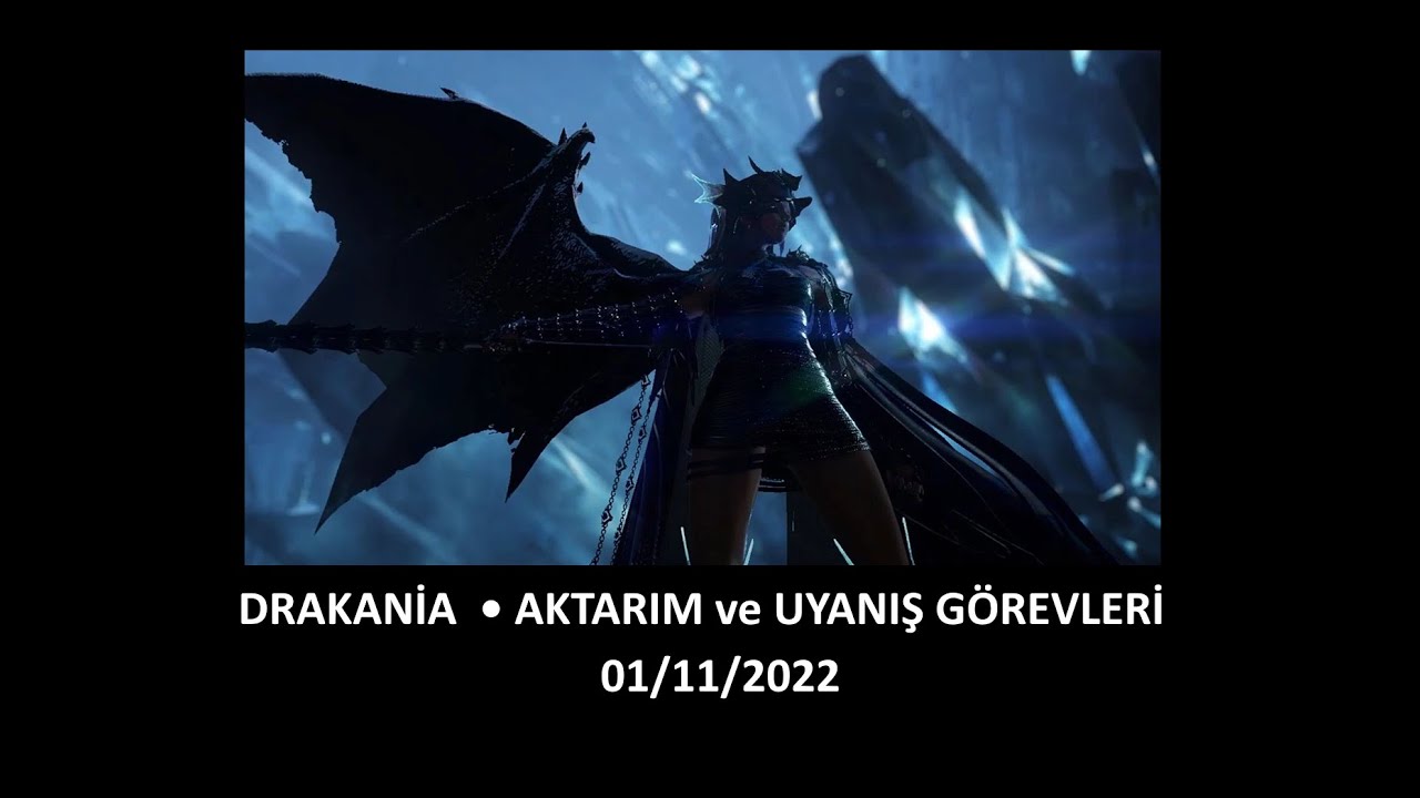 BDO Drakania Aktarım ve Uyanış Görevleri | Twitch Kesit | 01/11/2022