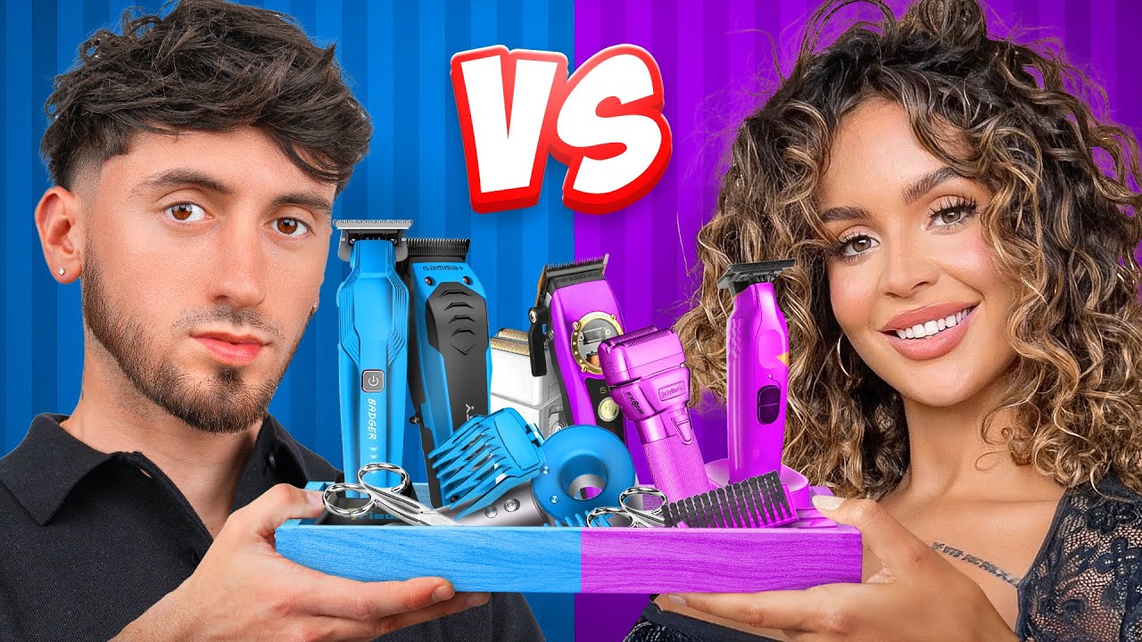 $100 Male vs $100 Female Barber Kit