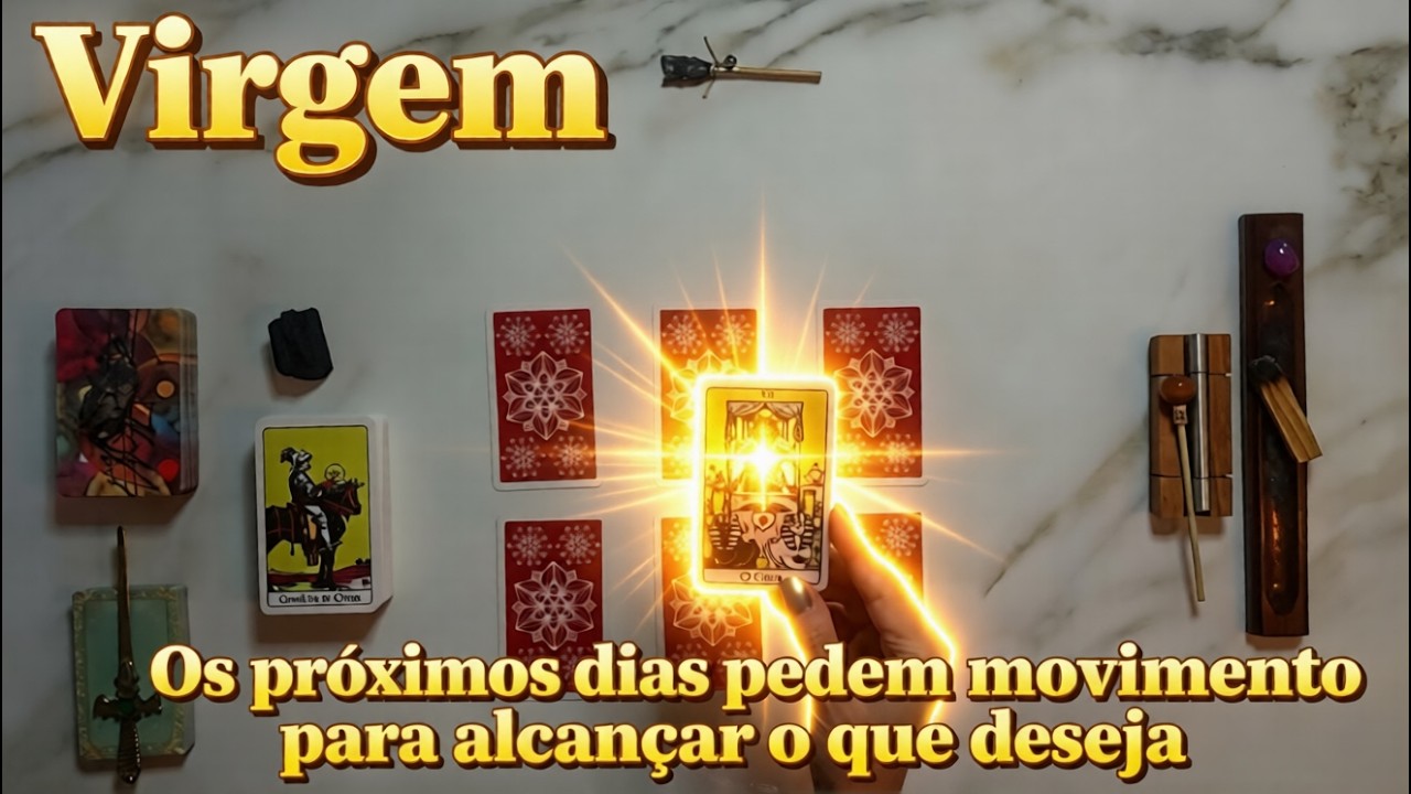 VIRGEM ♍ PREVISÃO SEMANAL TAROT | Os Próximos Dias Pedem Movimento #virgem #tarot