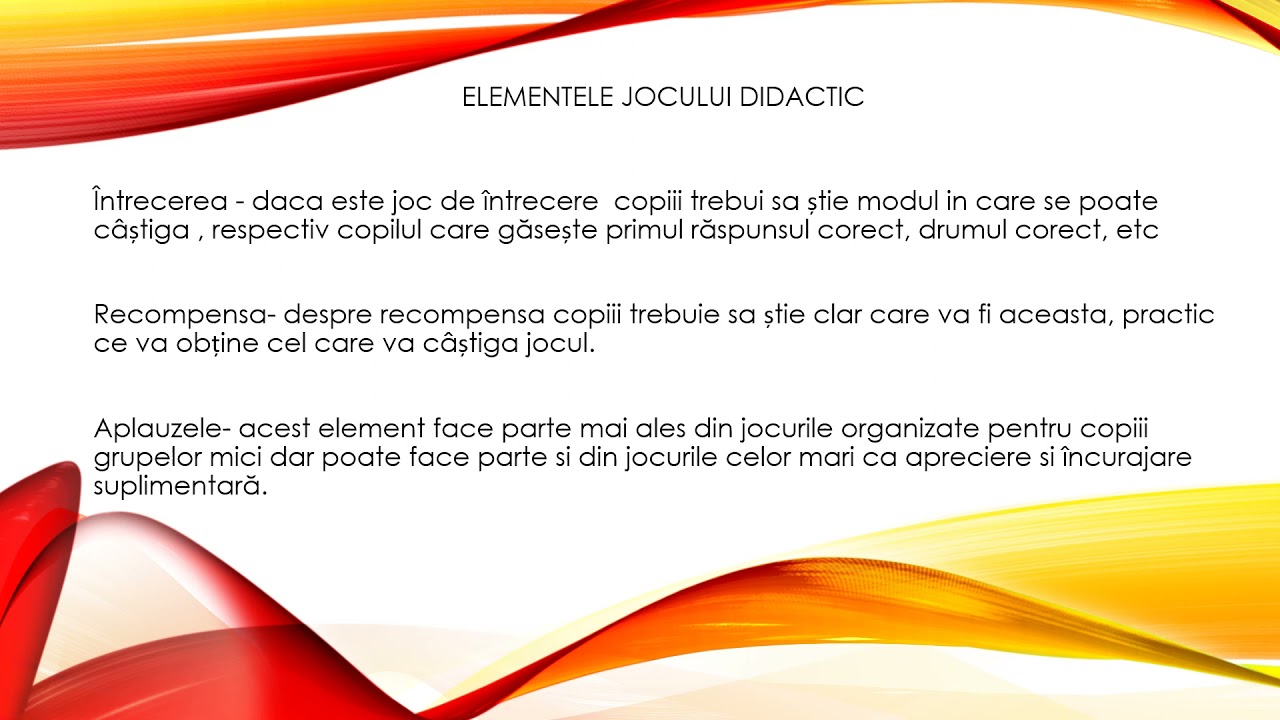 JOCUL DIDACTIC